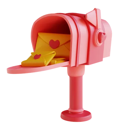 Liebe Briefkasten  3D Icon