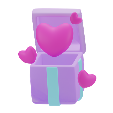 Liebesgeschenk  3D Icon