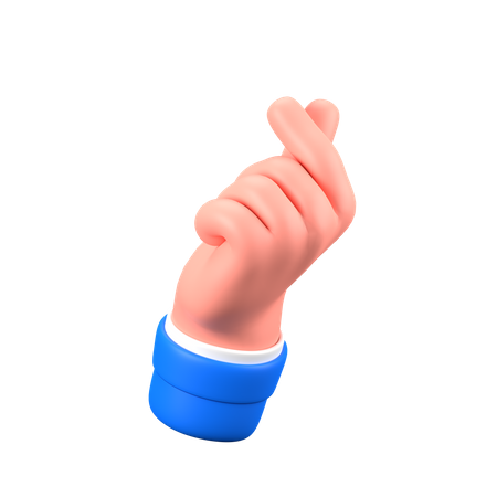 Liebe Handbewegung  3D Icon
