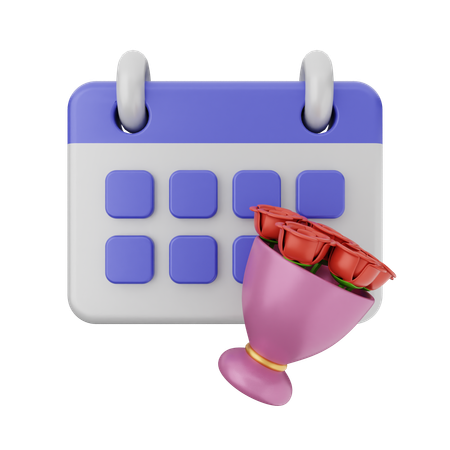 Liebeskalender  3D Icon