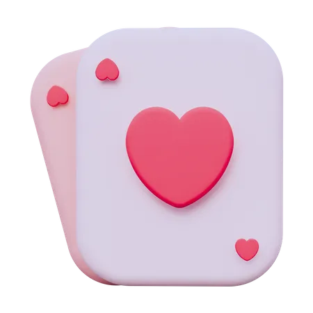 Liebeskarte  3D Icon