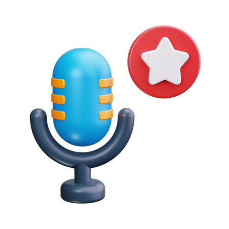 Lieblings-Podcast  3D Icon