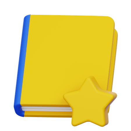 Lieblingsbuch  3D Icon