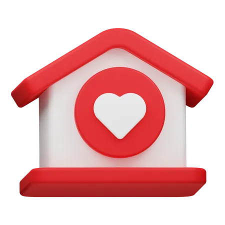 Lieblingshaus  3D Icon