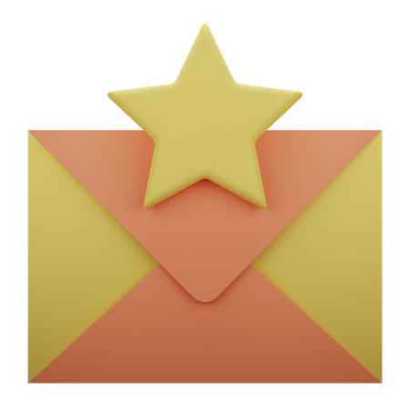 Lieblingsnachricht  3D Icon