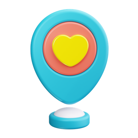 Lieblingsort  3D Icon