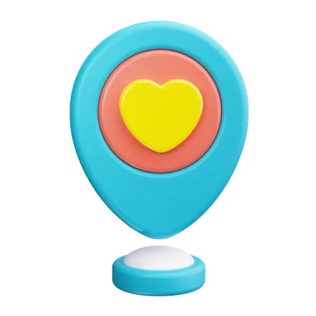 Lieblingsort  3D Icon