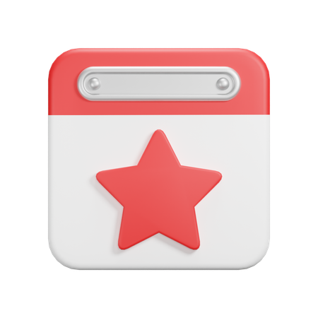 Lieblingstag  3D Icon