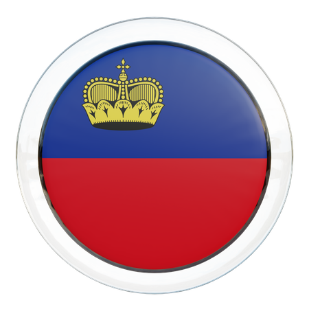 Liechtenstein Flag  3D Icon