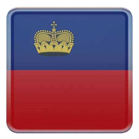 Liechtenstein Flag  3D Flag