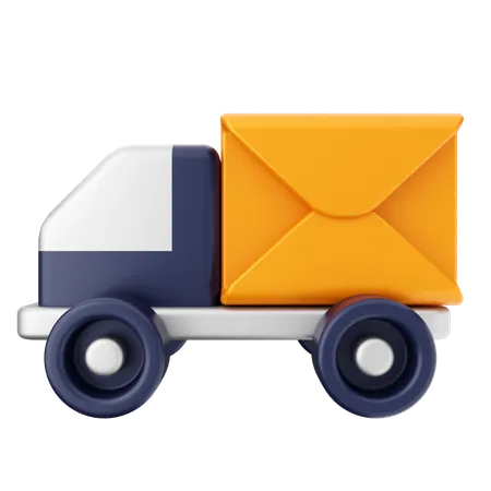 Liefer-E-Mail  3D Icon