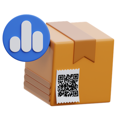 Lieferanalyse  3D Icon