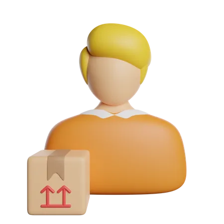 Lieferant  3D Icon