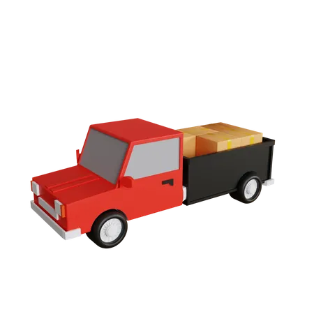 Lieferfahrzeug  3D Icon