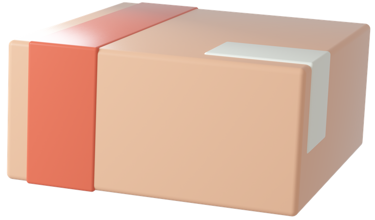 Lieferbox  3D Illustration