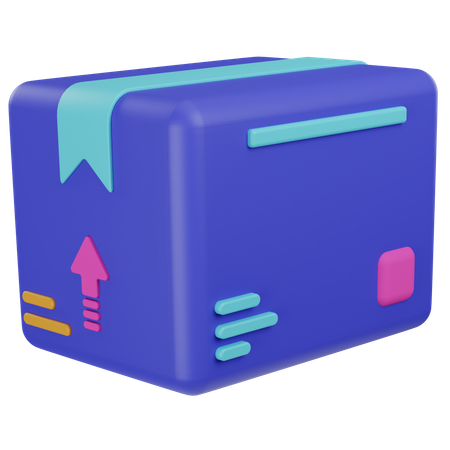 Lieferbox  3D Illustration
