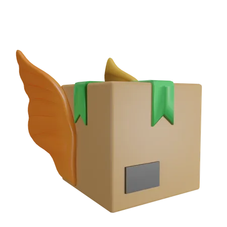Lieferbox  3D Illustration