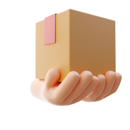 Lieferbox  3D Illustration