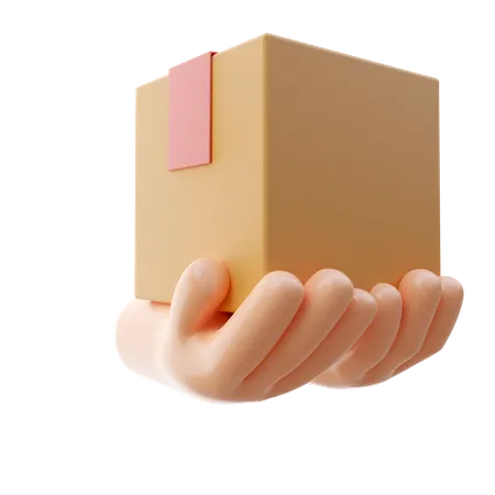 Lieferbox  3D Illustration