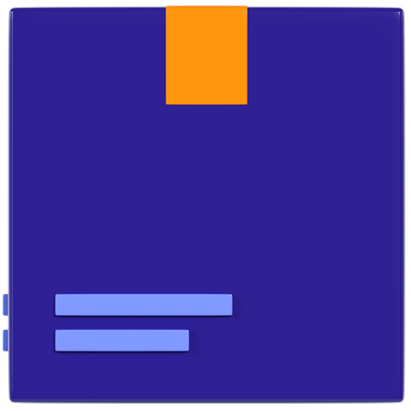 Lieferbox  3D Icon