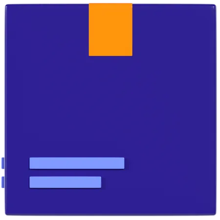 Lieferbox  3D Icon