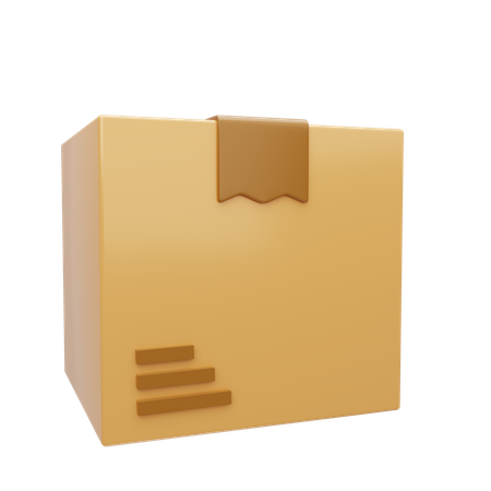 Lieferboxen  3D Icon