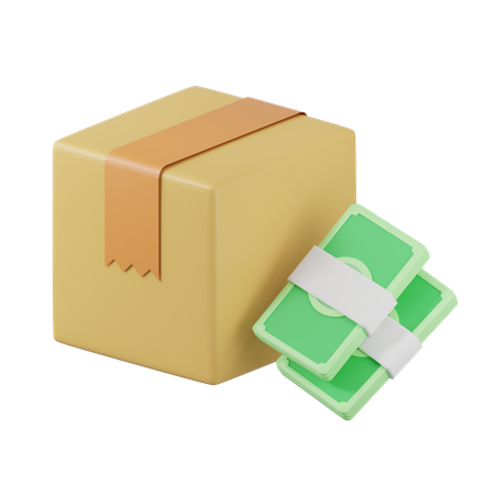 Versandkosten  3D Icon