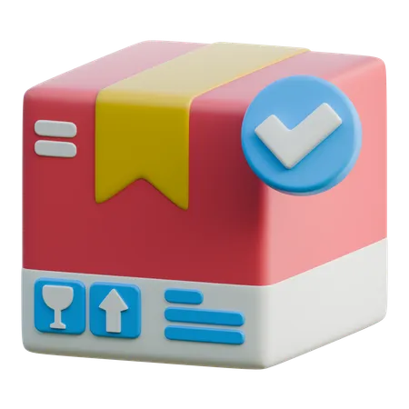 Lieferpacket  3D Icon