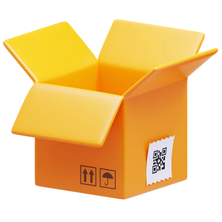 Lieferpacket  3D Icon