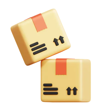 Lieferpacket  3D Icon