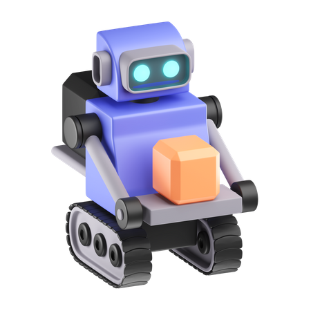 Lieferroboter  3D Icon