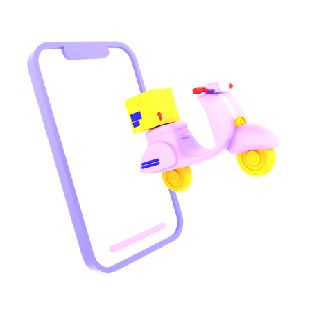 Lieferservice  3D Icon