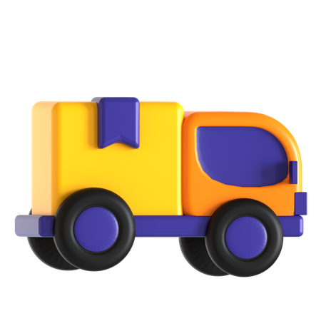 Lieferservice  3D Icon