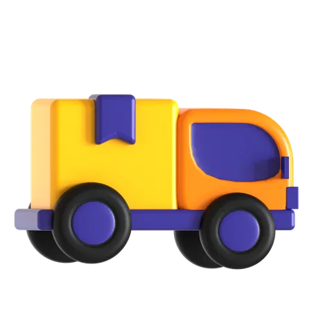 Lieferservice  3D Icon