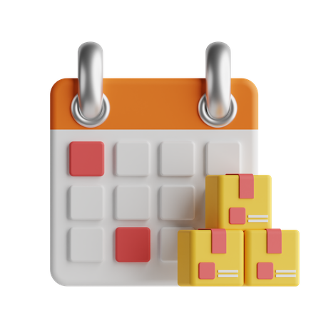 Liefertag  3D Icon