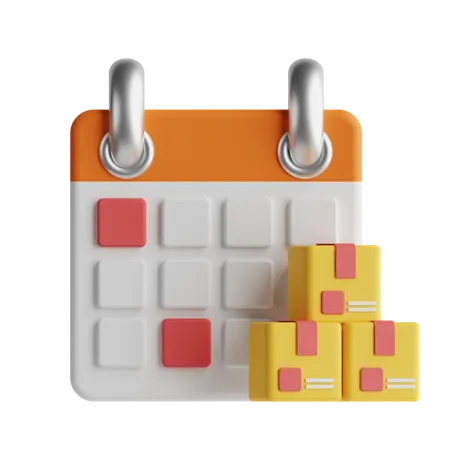 Liefertag  3D Icon