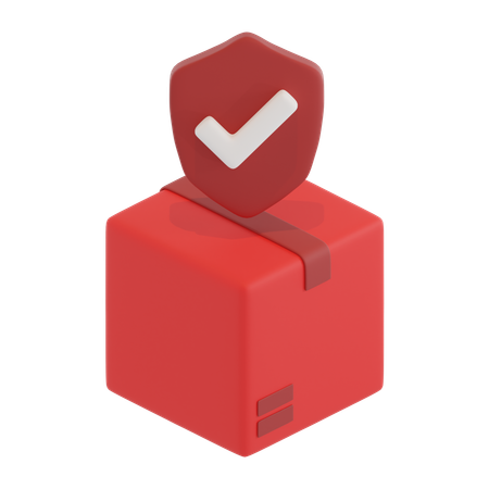 Lieferversicherung  3D Icon