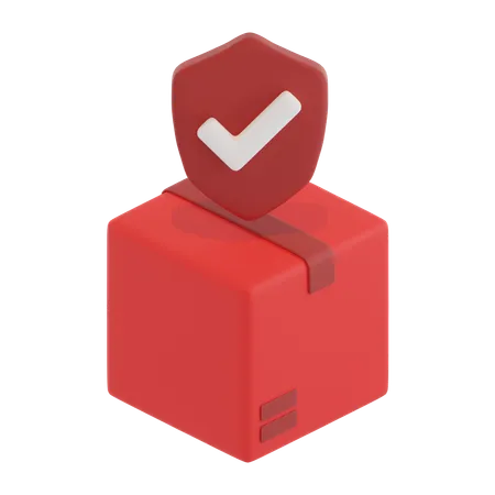 Lieferversicherung  3D Icon