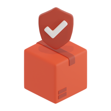 Lieferversicherung  3D Icon