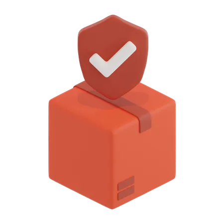 Lieferversicherung  3D Icon