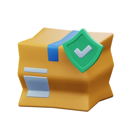 Lieferversicherung  3D Icon