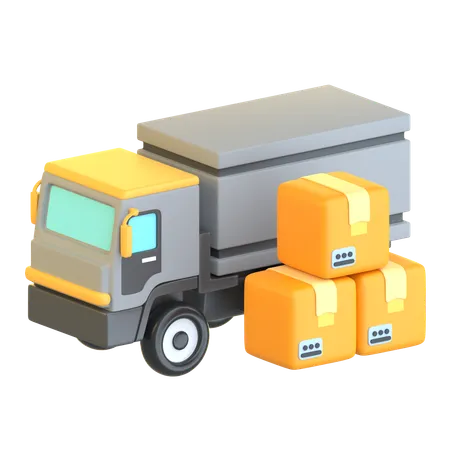 Lieferwagen  3D Icon