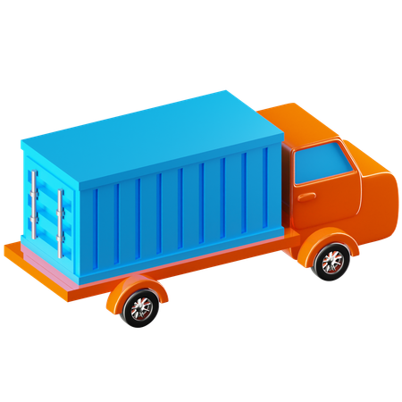 Lieferwagen  3D Icon