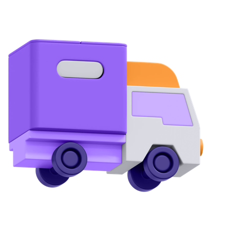 Lieferwagen  3D Icon