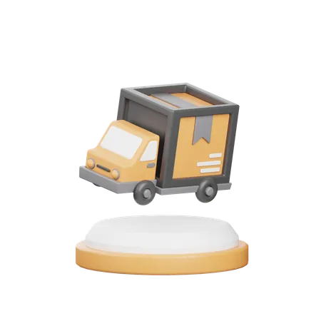 Lieferwagen  3D Icon