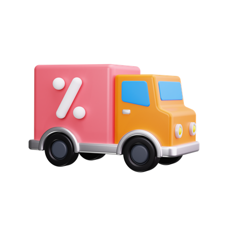 Lieferwagen  3D Icon