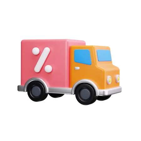 Lieferwagen  3D Icon