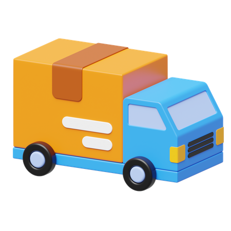 Lieferwagen  3D Icon