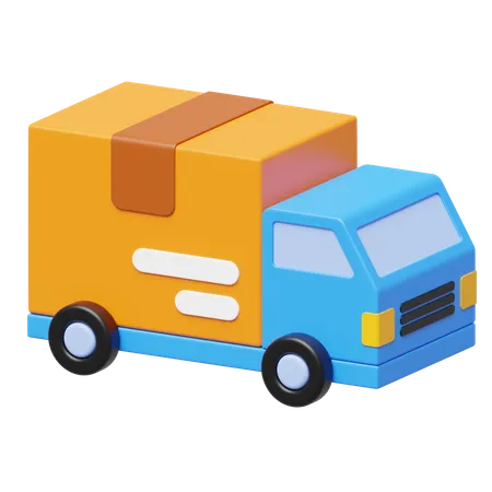 Lieferwagen  3D Icon