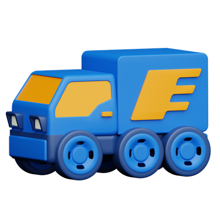 Lieferwagen  3D Icon